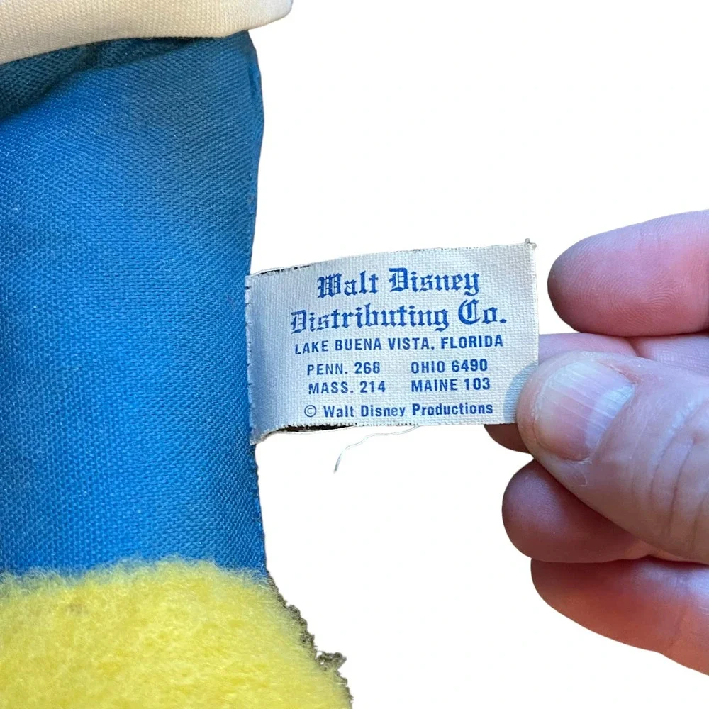 Mickey Minnie Mouse Plush California Toy Co Walt Disney‎ Est 1950's Stuffed Toys